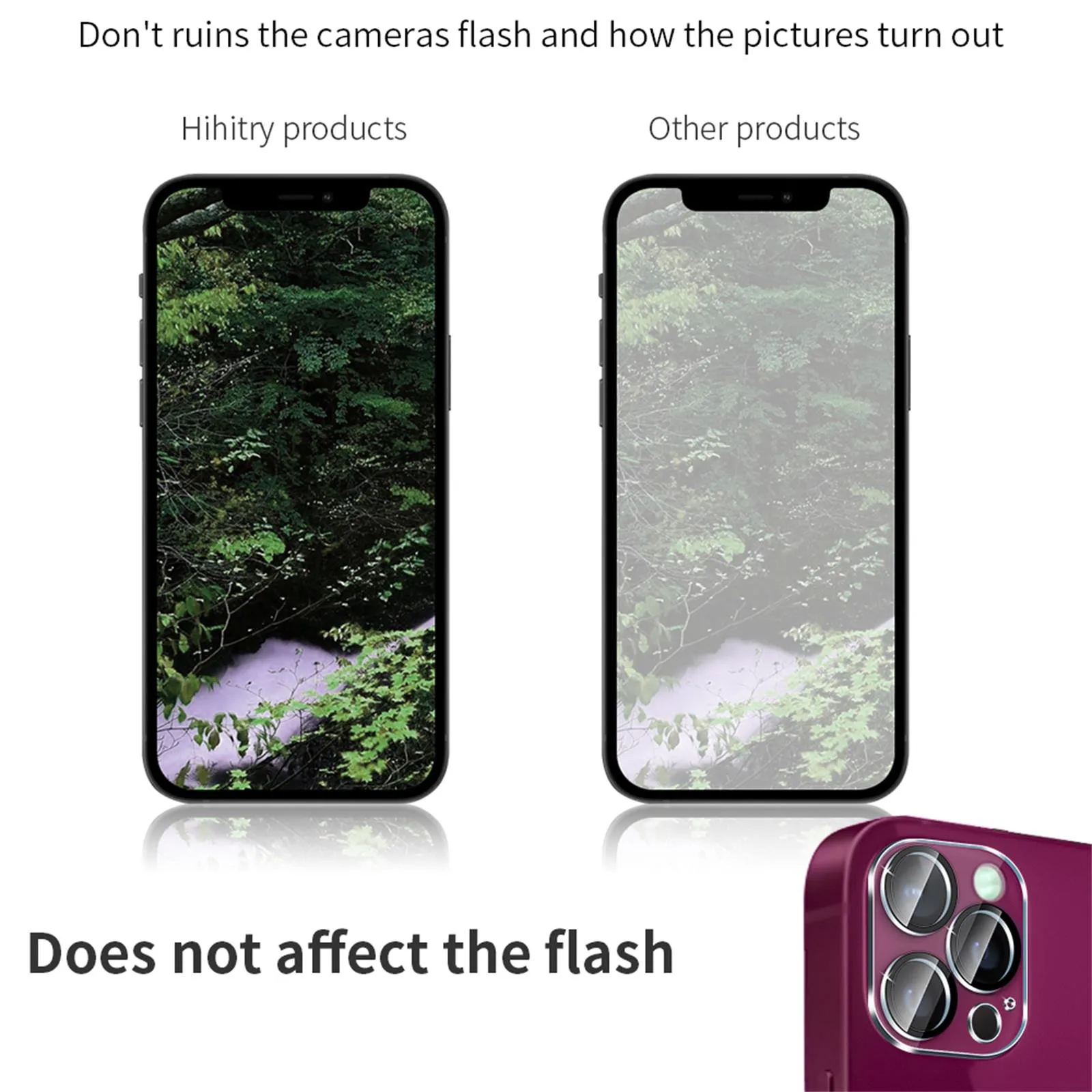 HD шелковая пленка для объектива камеры против царапин iPhone 13 Mini Pro Max защита экрана