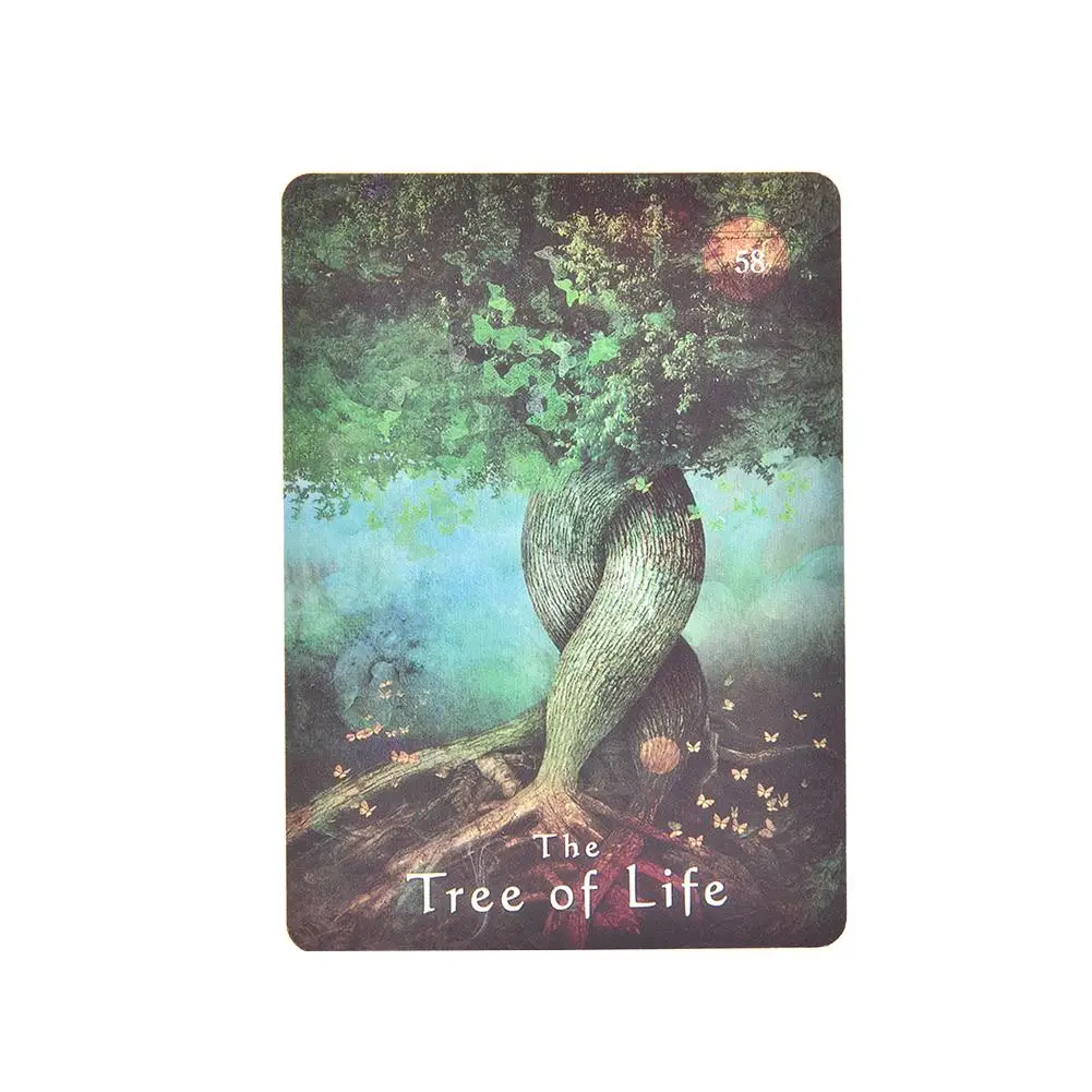 64 листа мистические карты шамана Таро Полный английский Лучшие семейные