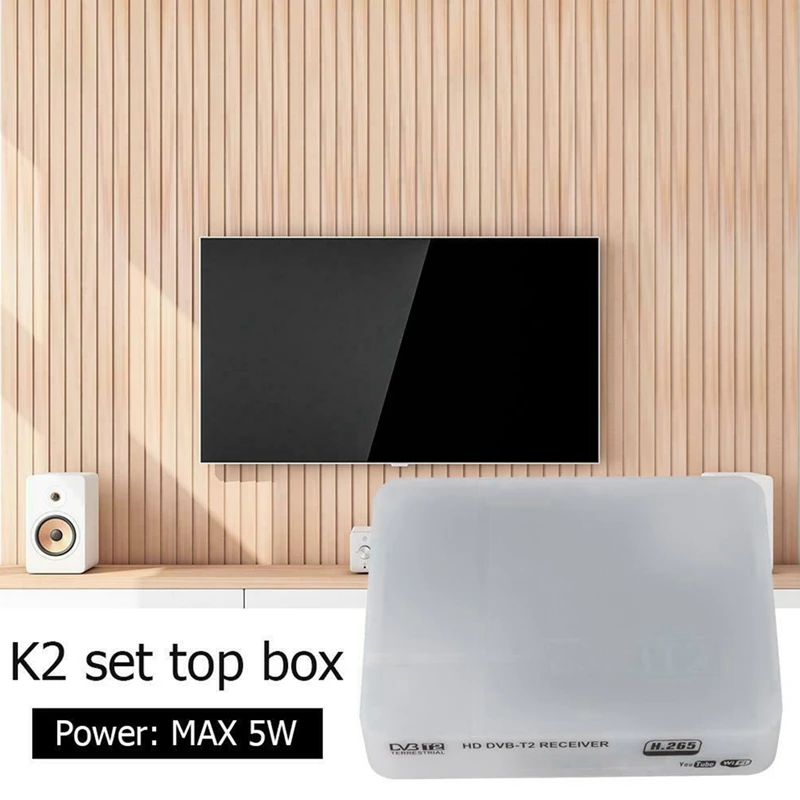 ТВ-приставка K2 Smart TV MPEG4 H.264/H.265 приемник цифрового эфирного тюнера с поддержкой