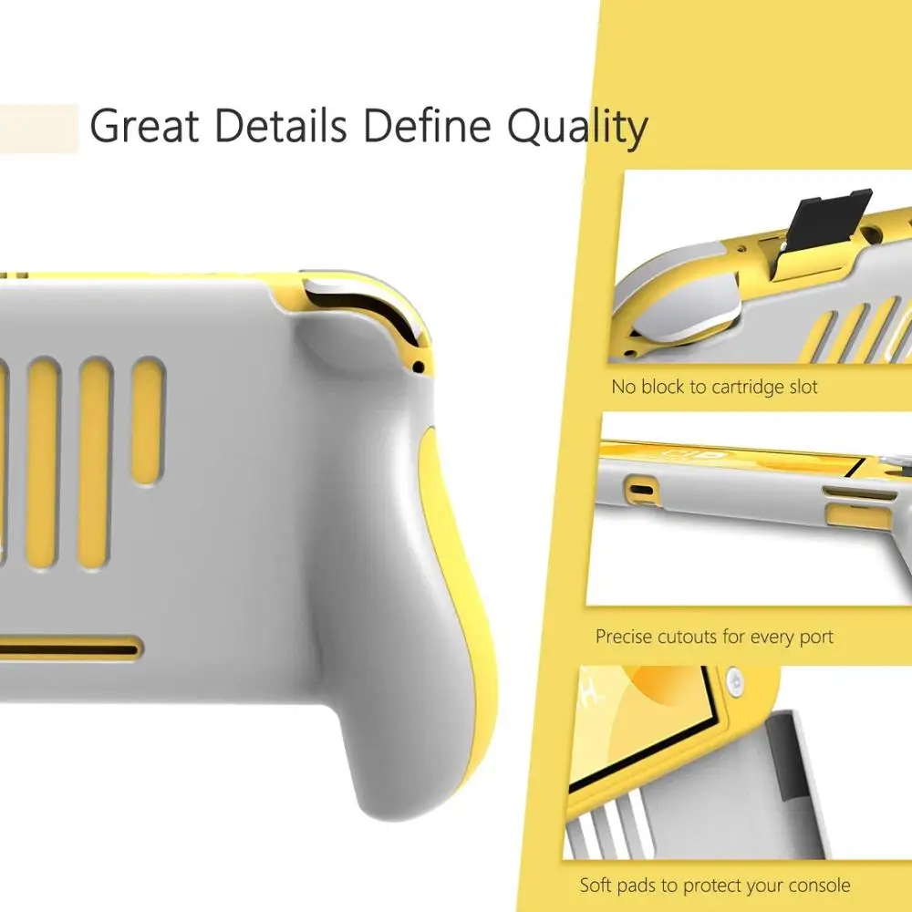 Hand Grip For Nintendo Switch Lite Shock Proof Protection Cover Shell Ergonomic Handle Nintend Game Grips | Электроника