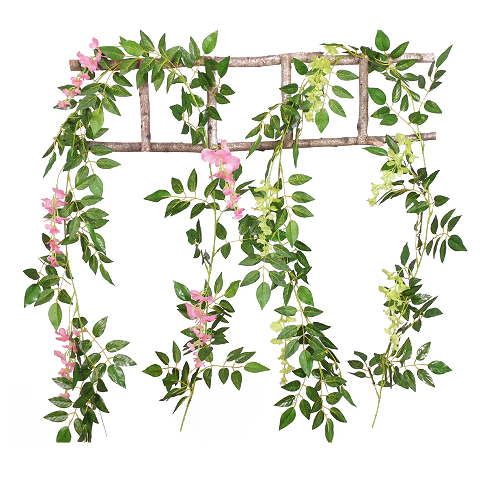 

Искусственное растение, настенная имитация Глицинии, декоративный кулон для гостиной, спальни, цветок, подвесное настенное украшение