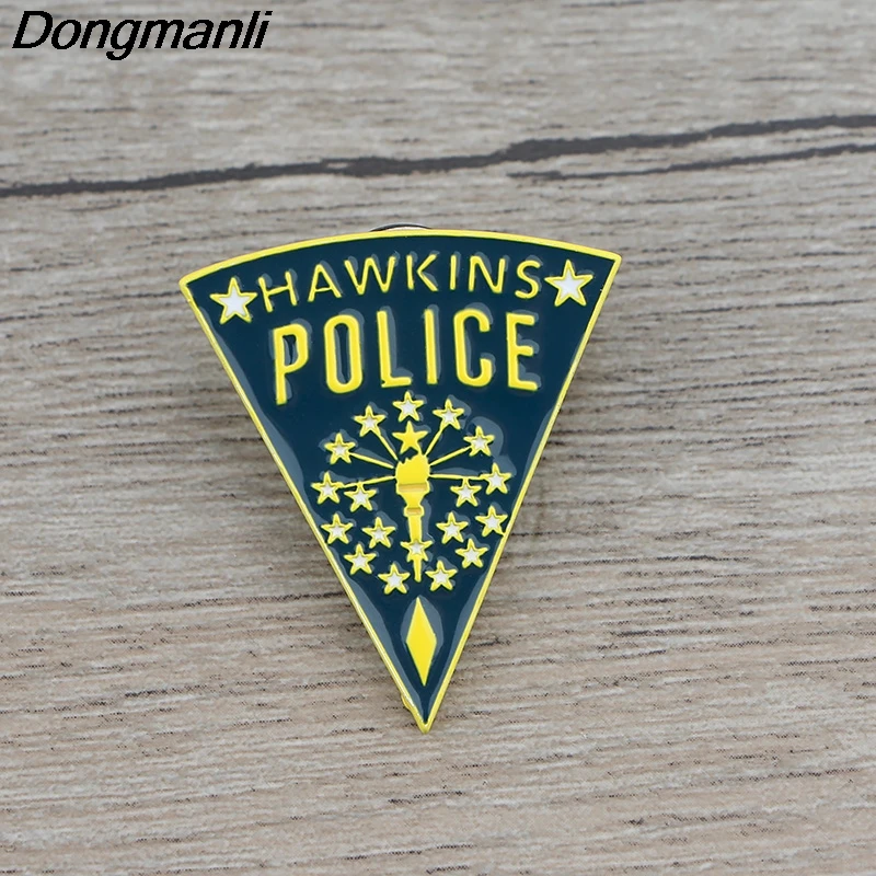 K525 Горячие ТВ странные вещи крутые булавки эмаль броши для женщин мужчин отворот