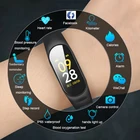 Мужские и женские Смарт-часы с монитором сердечного ритма, артериального давления, фитнес-трекер, спортивные Смарт-часы для IOS и Android, 2019