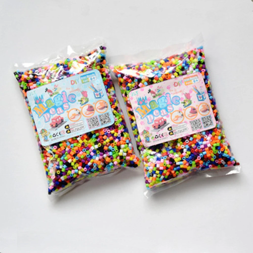 1000 шт./пакет смешанные цвета 5 мм Hama Beads головоломки KID FUN.Diy Intelligence Обучающие