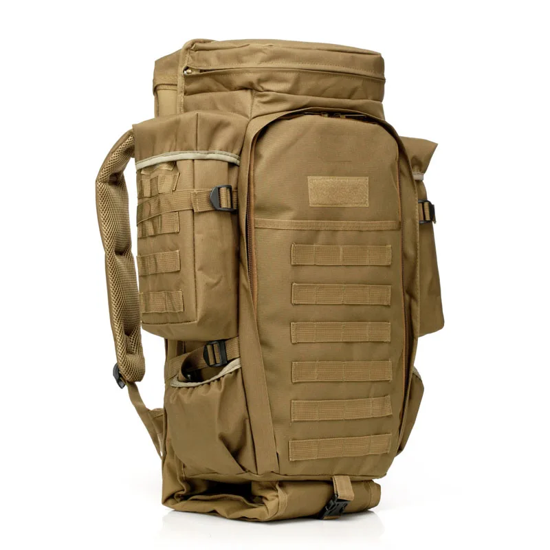 

911 Combination Big Backpack Tactical Multifunctional Backpack Outdoor Sports Mountaineering Travel Backpack Big Backpack 70L