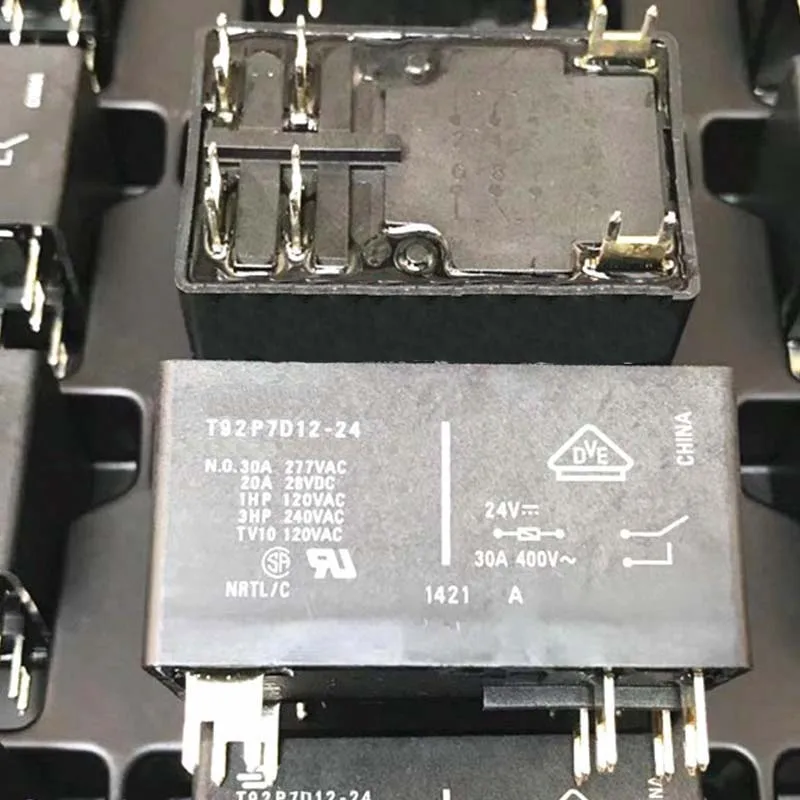 

1 PCS T92P7D12-24 24V Relay 6 Pins Contacts