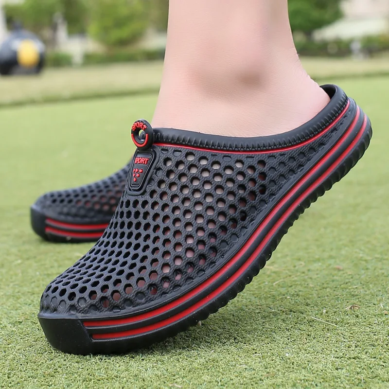 

Women's Slippers 2020 Summer Sandals Fashion Hollow Beach Slippers EVA Massage Slipper Breathable Quick-drying Sandals