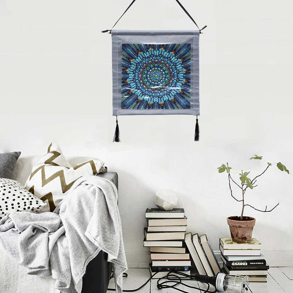 Алмазная картина сделай сам 30x30 см Мягкая тканевая рамка для холста маслом