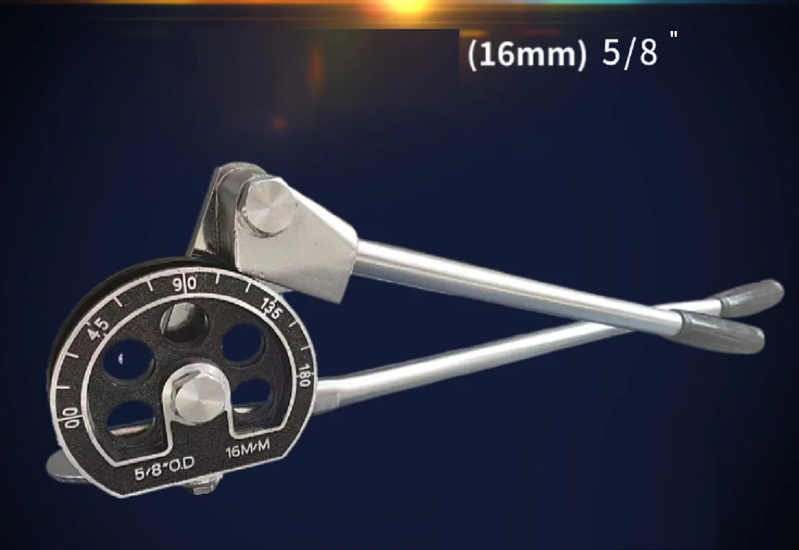 Медная труба 16 мм (5/8 дюйма) алюминиевая мягкая железная ручной изгиб гибочный