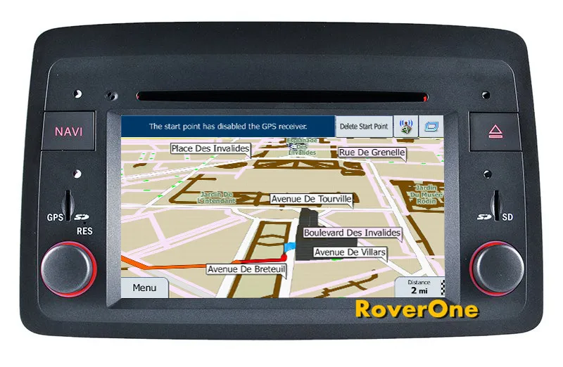 Автомагнитола RoverOne для Fiat Panda 2004 2012 Android 7 1 Автомобильный мультимедийный плеер DVD