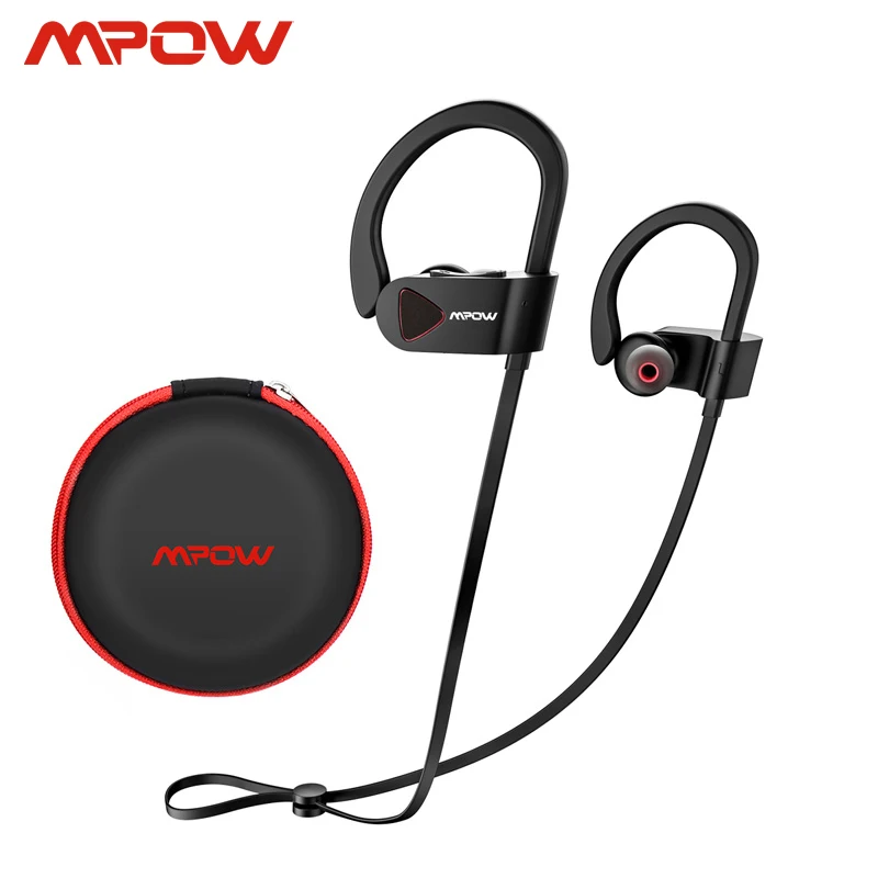 Mpow D8 наушники беспроводные IPX7 Структурный водонепроницаемый bluetooth 9H Время