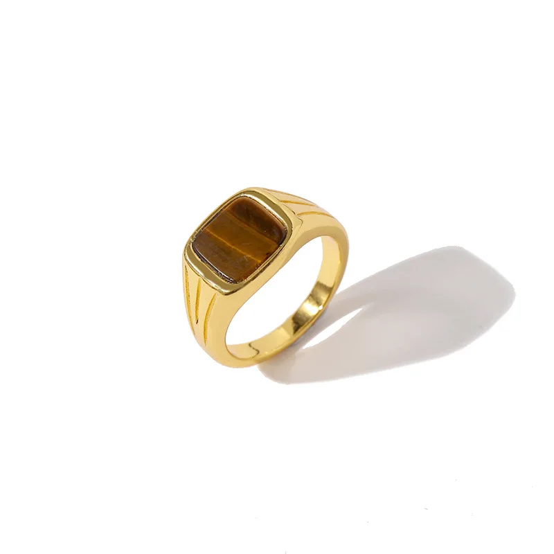 

New Multicolor Shell Finger Rings Beauty Accessories Golden Ring High Quality Fashion Jewelry Gifts