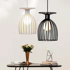 Современные подвесные светильники из кованого железа для кафе, бара, магазина одежды, лофта, промышленные Ретро подвесные светильники, освещение для столовой, ресторана