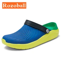 summer mens sandals beach sports big size 46 women mens slip on shoes slippers female male garden clogs shoes men water mules