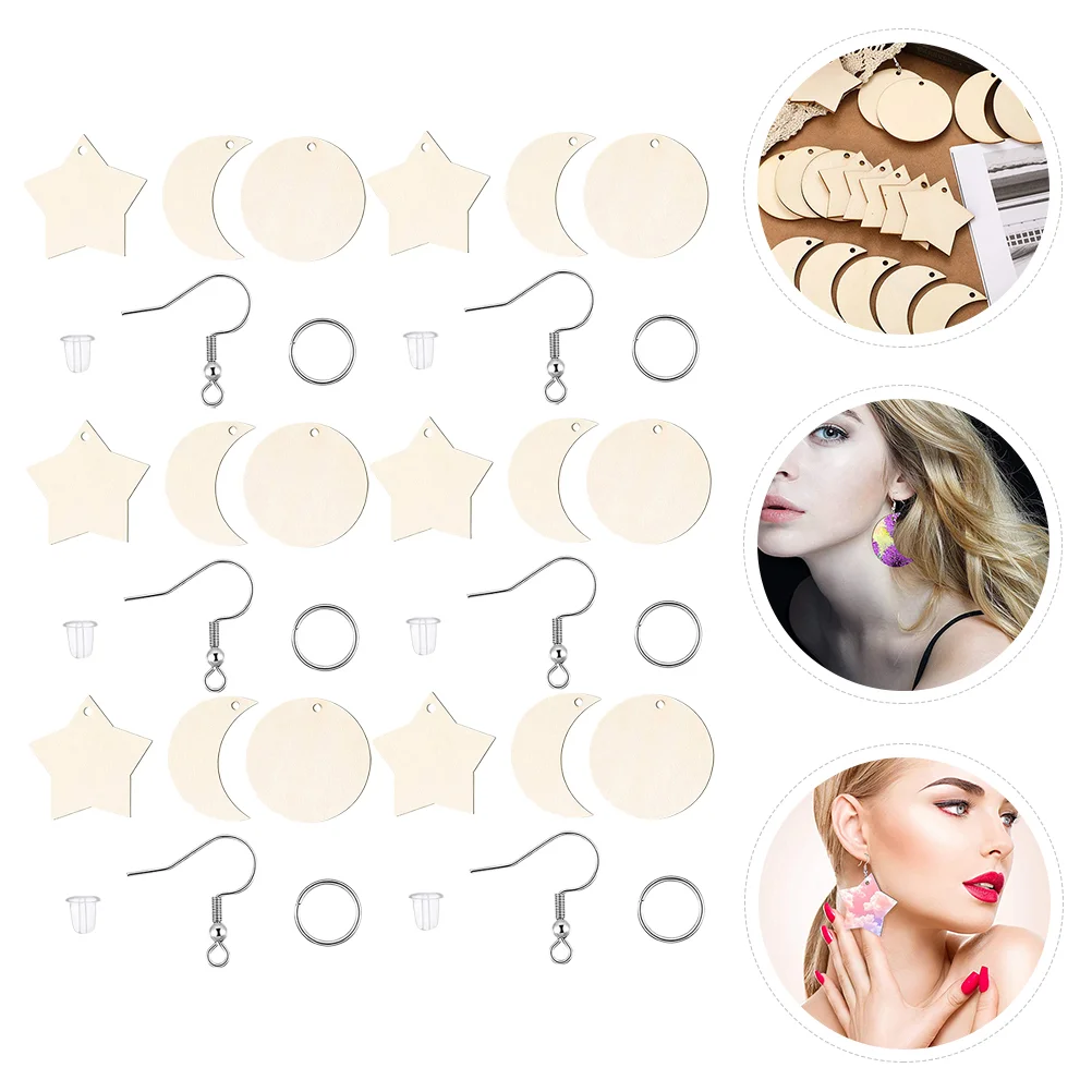 

1 Set Craft Ear Dangler Make You Own Ear Pendant Accessories Festival Gift