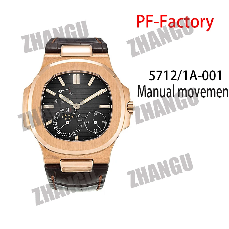 

watch Men's mechanical 42mm Aquanaut 5712/1A001 Restored 1:1 best version reproduced manual movement AAA watch replica