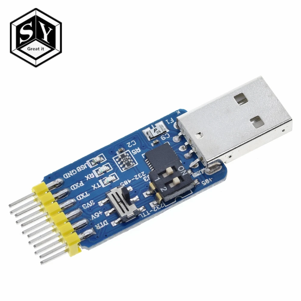 Преобразователь 6 в 1 с USB CP2102 на TTL RS232 RS485|rs 485 ttl|rs 485accessories lot |