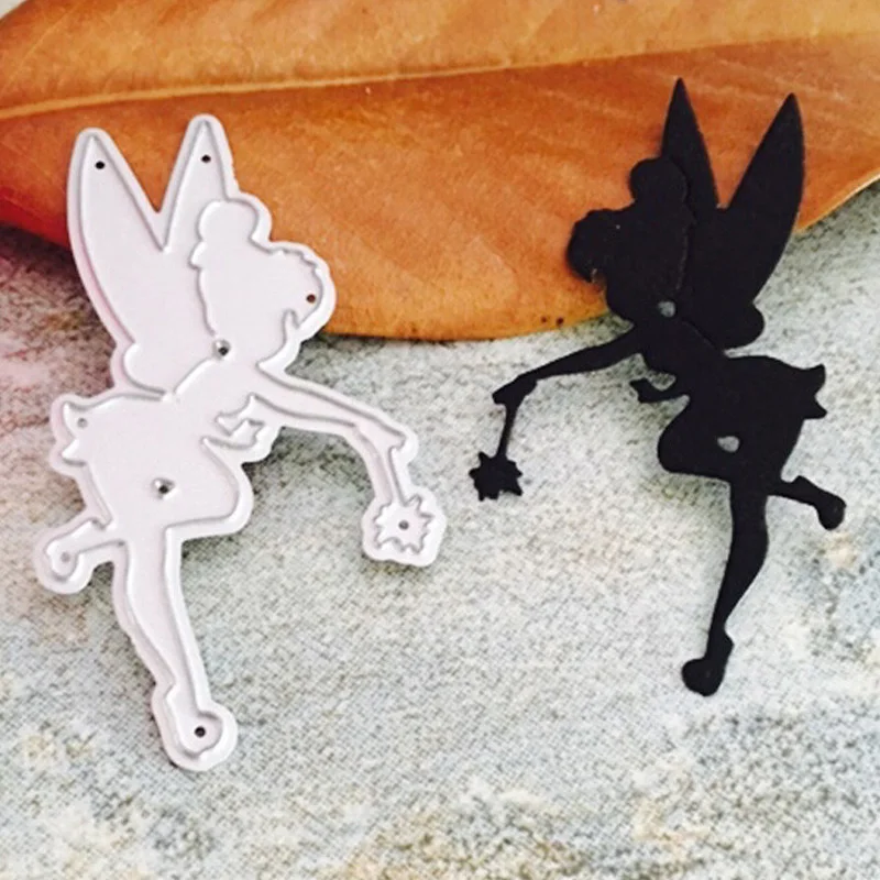 Феи Ангел металлические резные штампы Скрапбукинг Ремесло для карт тиснение