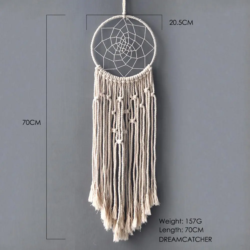 Yfashion Home Hanging Pendant Handmade Macrame Cotton Line Wall Dream Catcher Decoration | Дом и сад