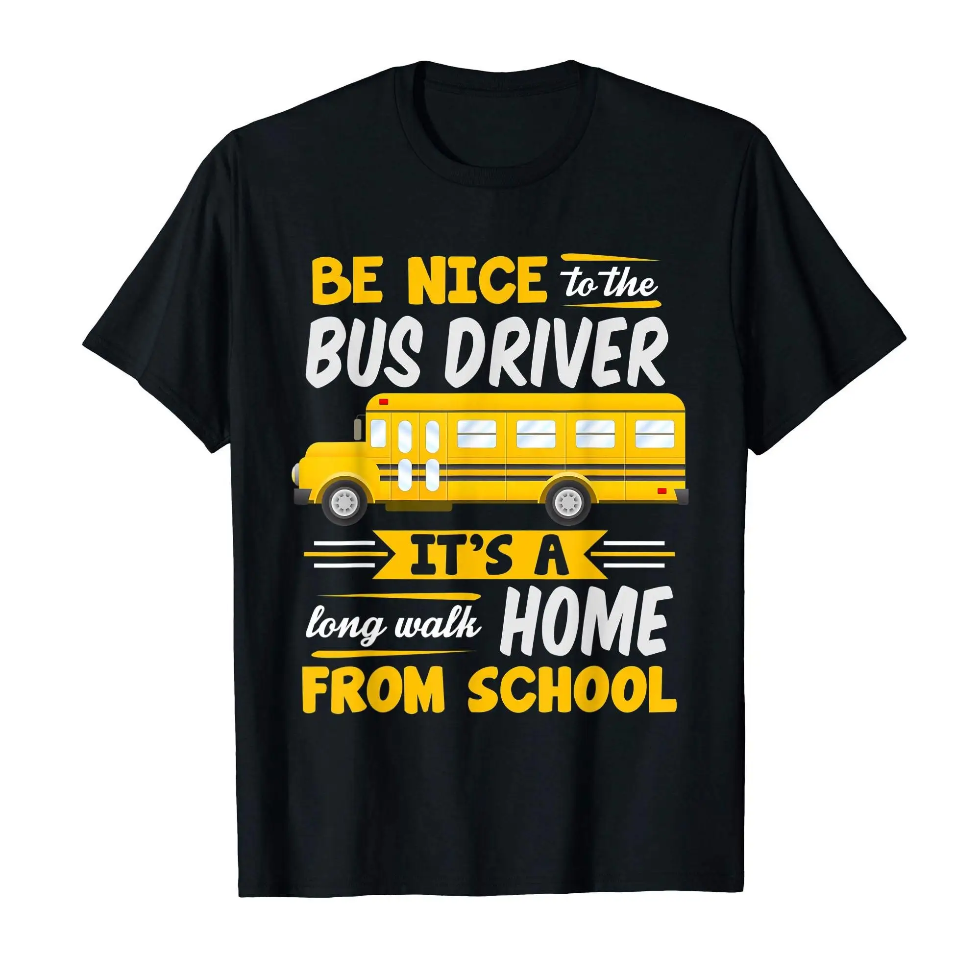 Быть милым с футболкой для водителя автобуса|Мужские футболки| |