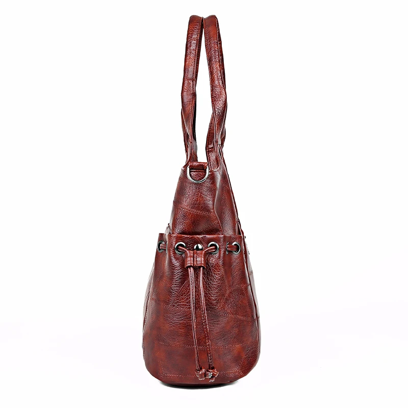 2020 сумки через плечо для женщин из мягкой кожи винтажные кожаные Bolsa Feminina высокое