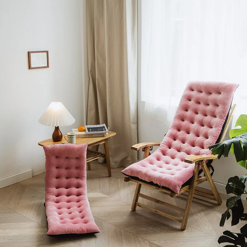 Мягкая подушка для сиденья Длинные подушки стула housse de 3D зимний теплый шезлонг
