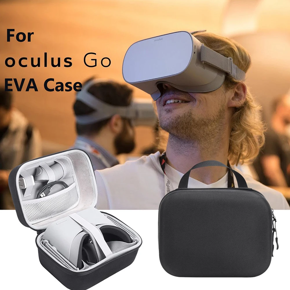 Прочный портативный чехол VR очки сумка ударопрочный чехол для хранения водонепроницаемые аксессуары для путешествий нейлоновая защита для переноски Oculus Go