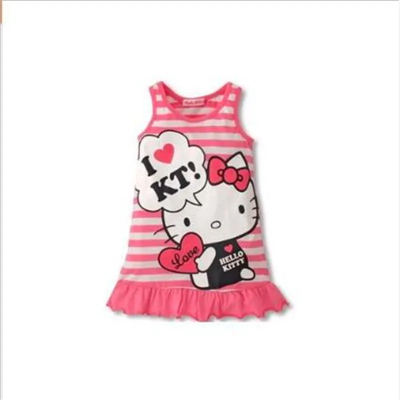 2020 New Cartoon Summer Kids Dress Clothing Baby Children Girls Princess | Детская одежда и обувь