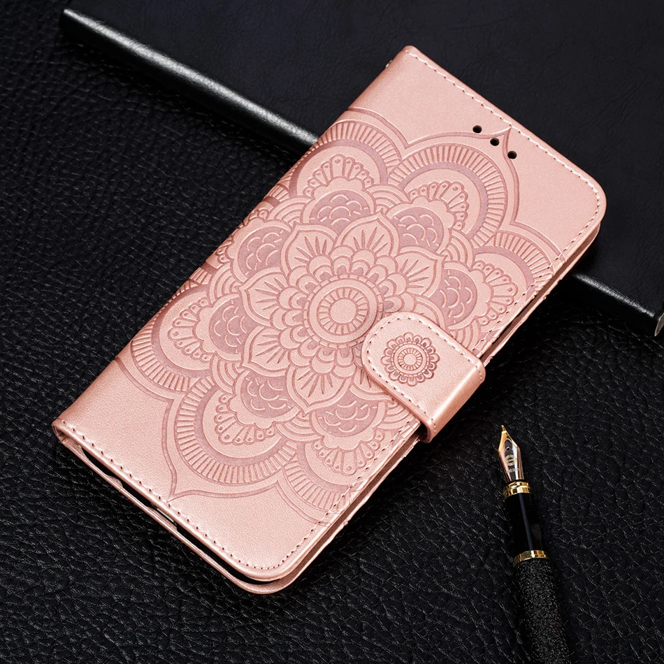 3D чехол для Huawei honor 7a простой кожаный бумажник Datura MATE 30 Pro 20 P30 lite Y5 Lite 2018 Y6 Y7 2019 8X