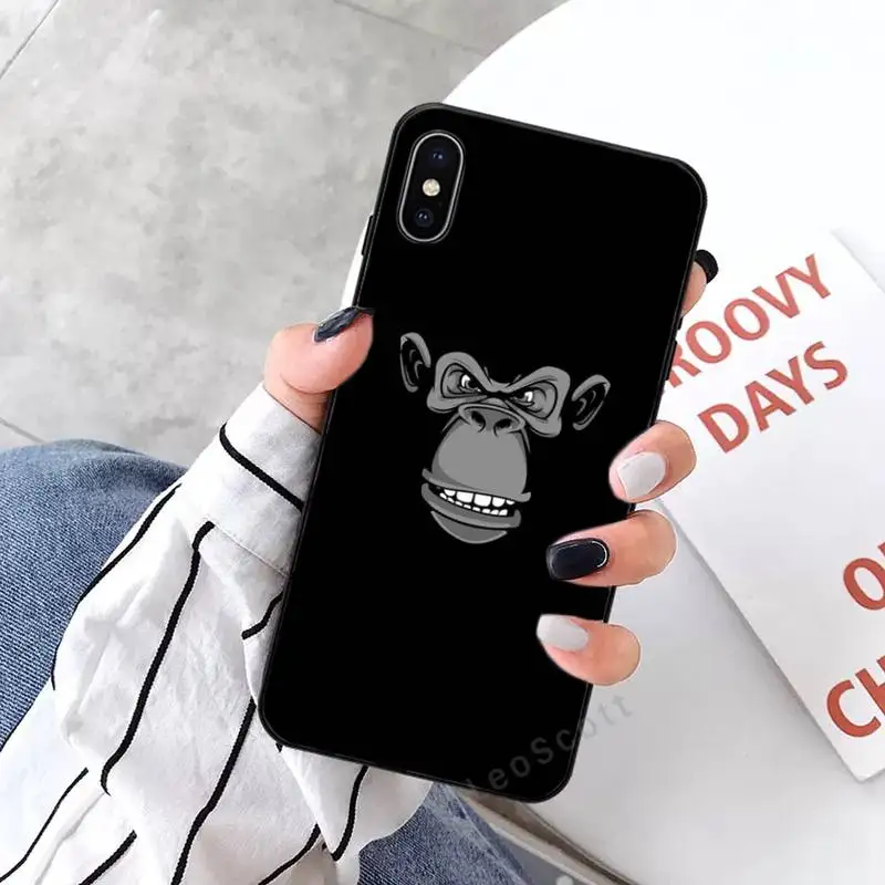 

Stylish monkey orangutan Phone Case for iPhone 11 12 mini pro XS MAX 8 7 6 6S Plus X 5S SE 2020 XR