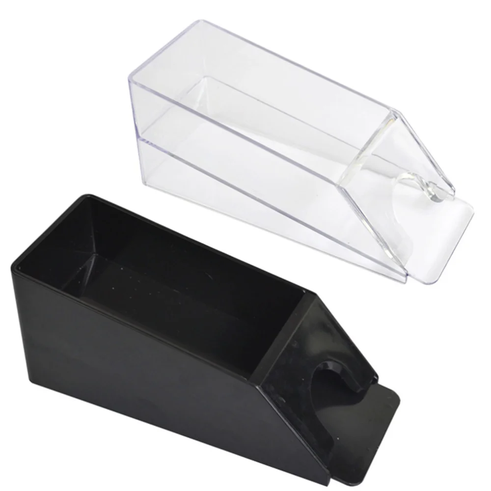 

Deluxe Poker Dealer Poker Shoe Club Poker Game Special Acrylic 4 Poker Machine with Lid (Random Color)