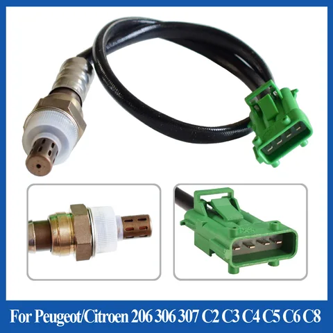 Новый воздушный топливный датчик кислорода Lambda O2 для Peugeot 206 306 307 для Citroen C2 C3 C4 C5 C6 C8 1628AA 161848 1628HN 1628NY