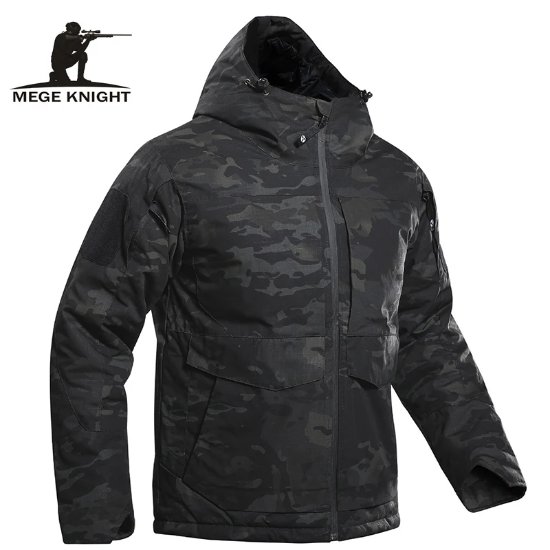 Mege Tactical Jacket Winter Parka Camouflage Coat Combat Military Clothing Multicam Warm Outdoor Airsoft Outwear windcheater