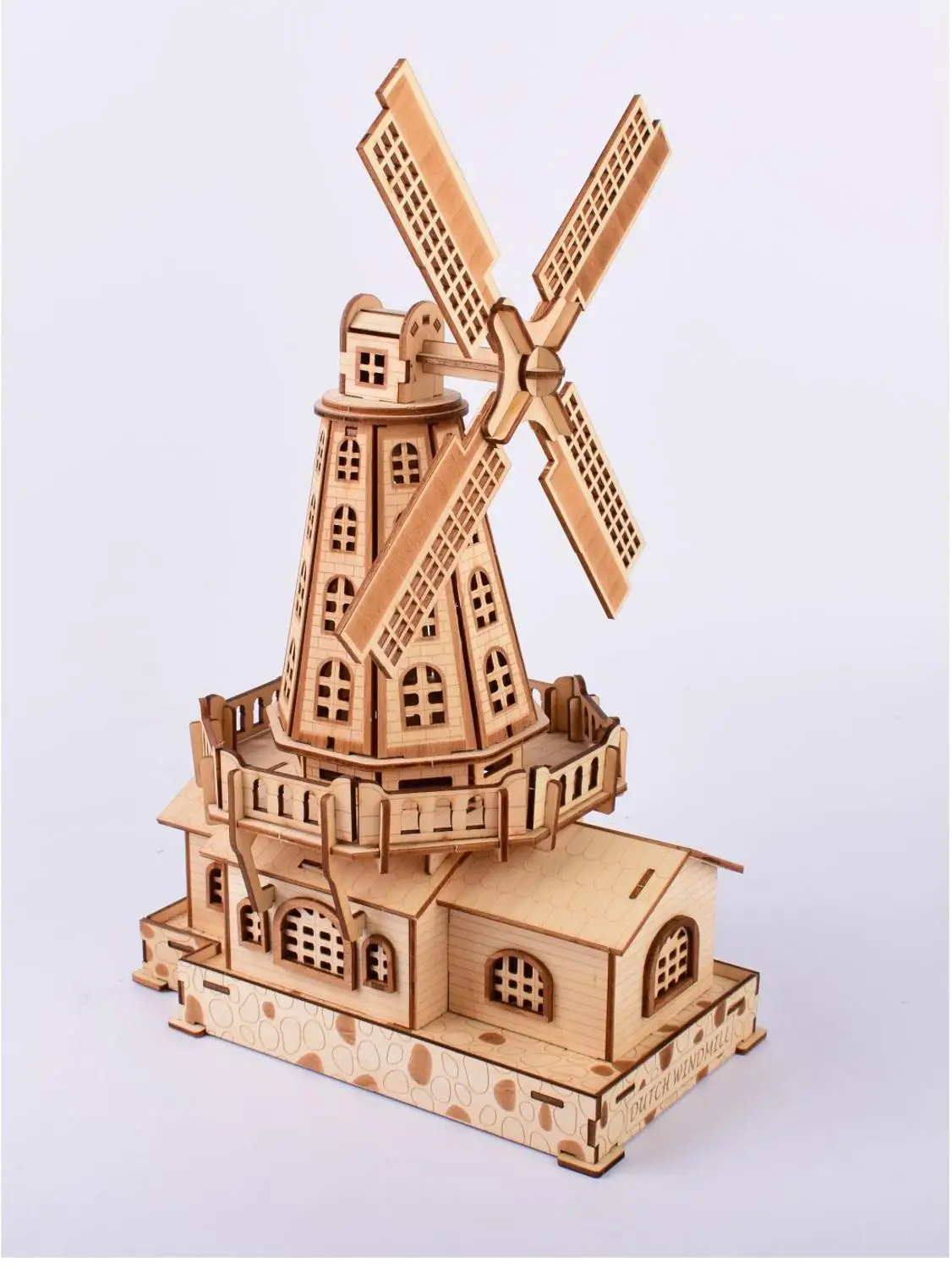 Laser Cutting DIY 3D Wooden Puzzle Woodcraft Assembly Kit Russia Saint Basil's Cathedral For Child Children Christmas Gift | Игрушки и