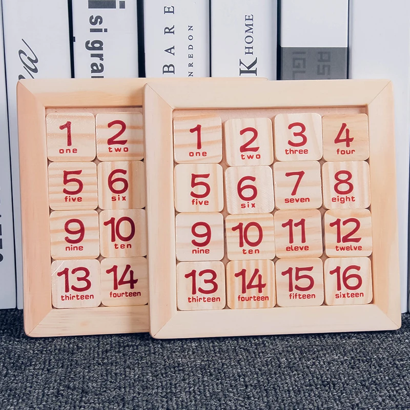 Деревянный цифровой Лабиринт для детей и подростков цифровая головоломка-слайд