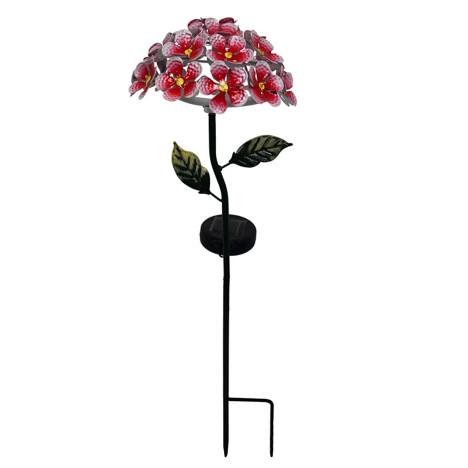 

Outdoors Hydrangea Shaped Balcony LED Lamp Yard Home Garden Decoration Solar Lights Lawn Photosensitive Art Craft Waterproof