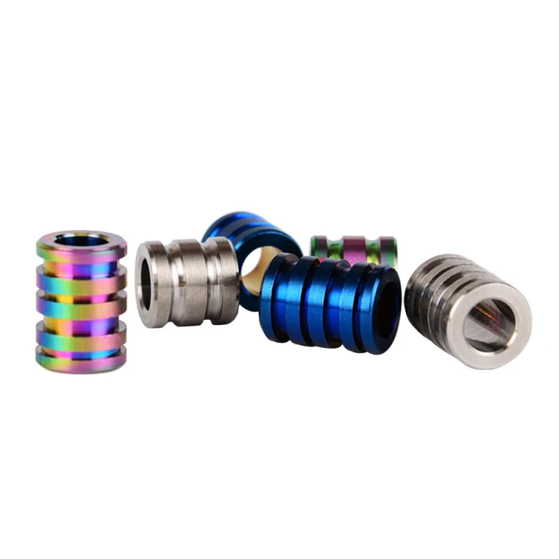 Открытый подвеска EDC Beads TC4 безопасный зонт из титанового сплава веревка шнурок