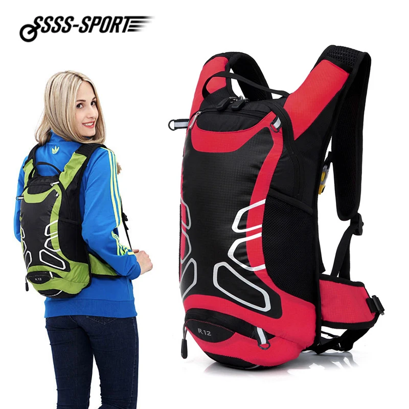 

Водонепроницаемый велосипедный рюкзак на плечо, портативная велосипедная сумка, светоотражающий дорожный походный ранец для скалолазания...