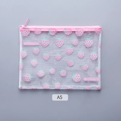 1 шт. Водонепроницаемая папка для файлов из пластиковой бумаги книжка карандаш