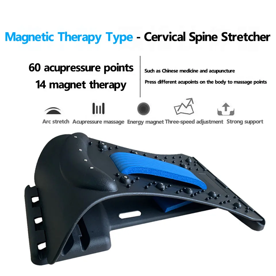 Массажер Getinfit для растяжки шеи оборудование магнитной терапии акупрессуры