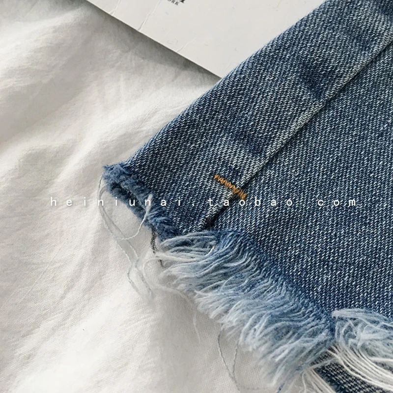 

Women's Short Jeans 2021 Summer New Wide Leg High Waist Hot Pants Denim Trouser Casual Mom Vintage Ripped Jeans Plus Size Shorts