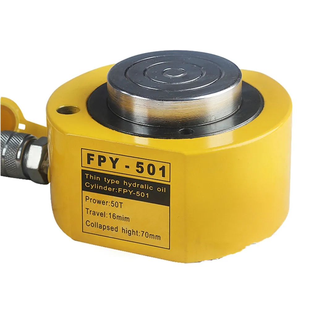 Сверхтонкий гидравлический цилиндр FPY-201 домкрат с грузоподъемностью 20 тонн