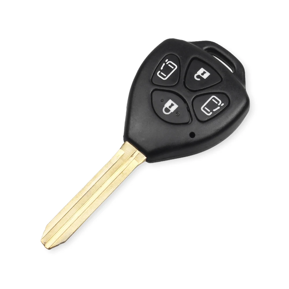 KEYYOU 20X дистанционный чехол для ключа автомобиля 2/3/4 BTN Toyota Yaris Prado Tarago Camry Corolla RAV4 Hilux