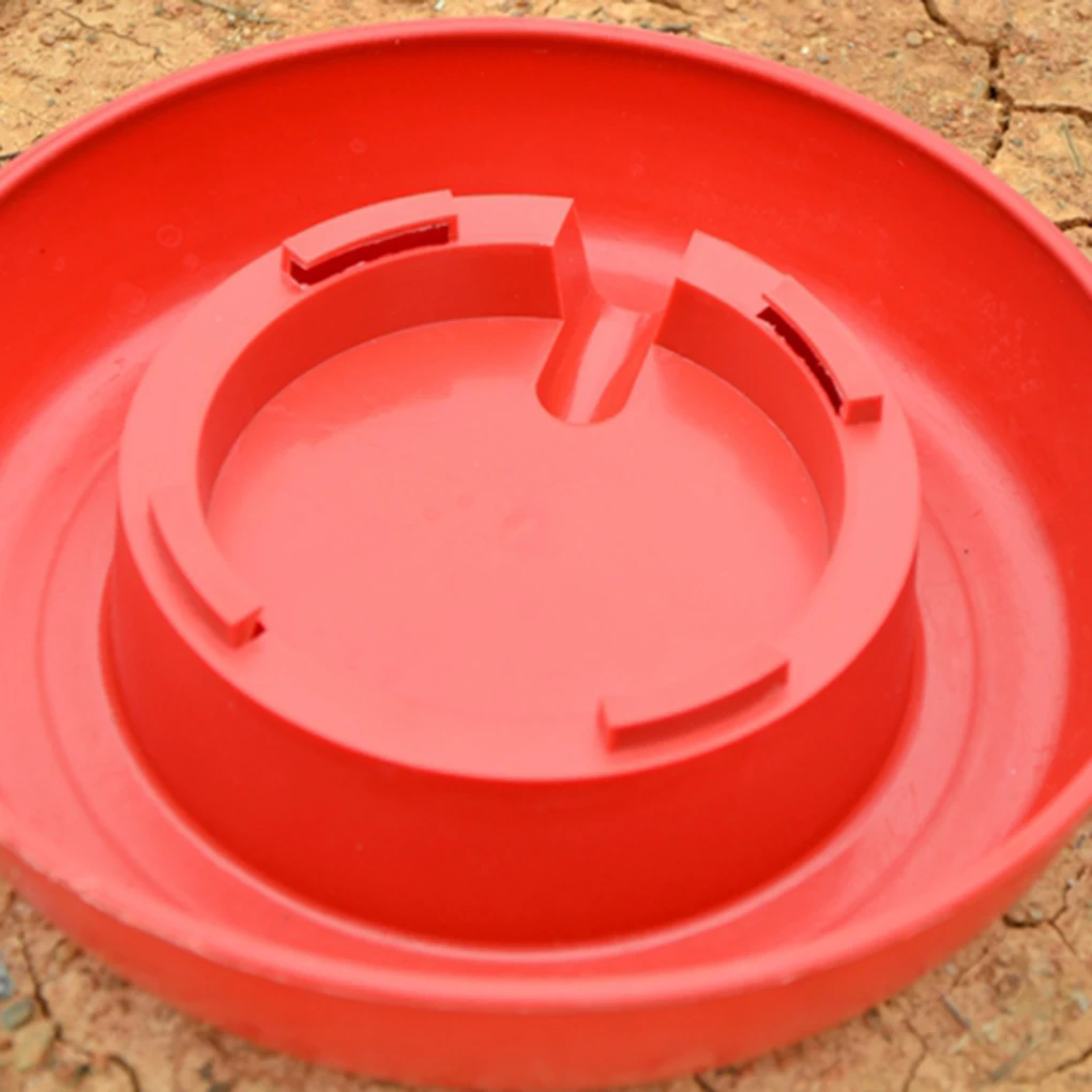 Кормушка для птиц объемом 3 л поилка кормления домашней птицы Полиэтиленовая