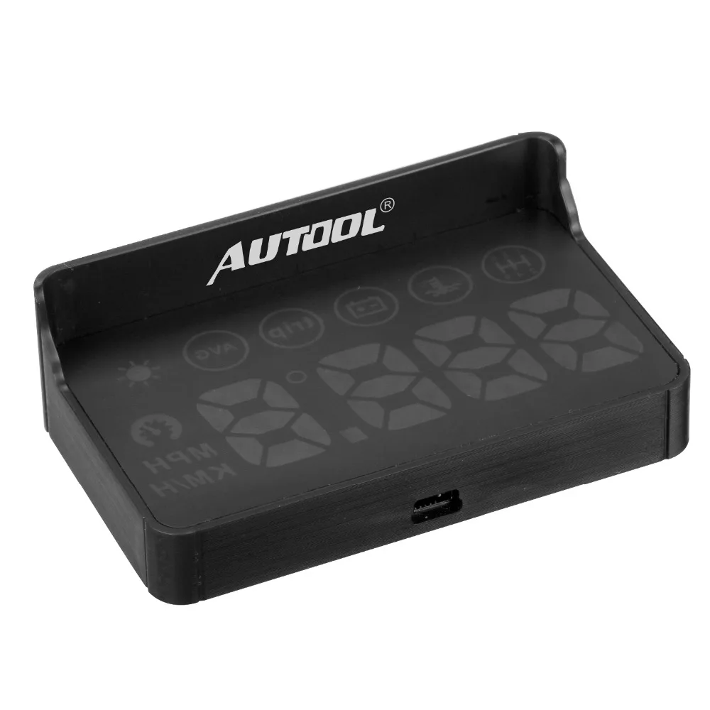 Цифровой спидометр AUTOOL X30 универсальный автомобильный прибор для измерения