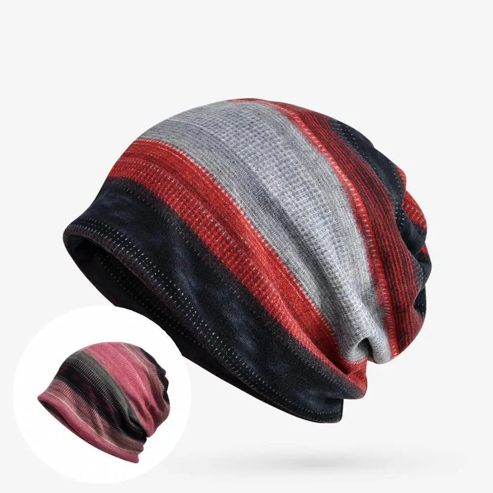 

Soft Useful Autumn Winter Warm Hat Breathable Bicycle Caps Unique Style for Home
