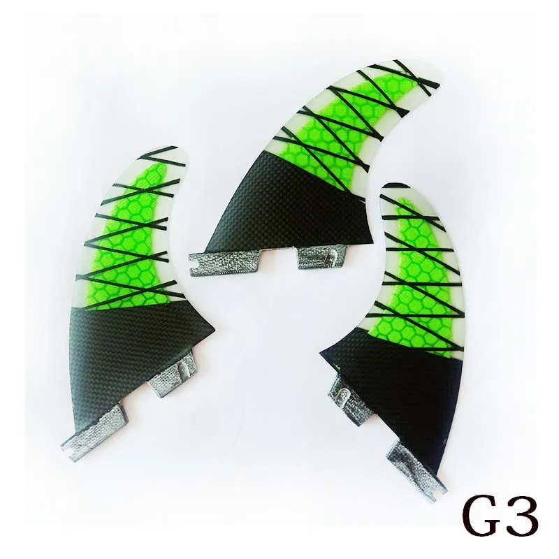 BiLong FCS II G3 3-ласты ласты для серфинга двигателя выпрямитель плавники FCS2-Blue | Спорт и