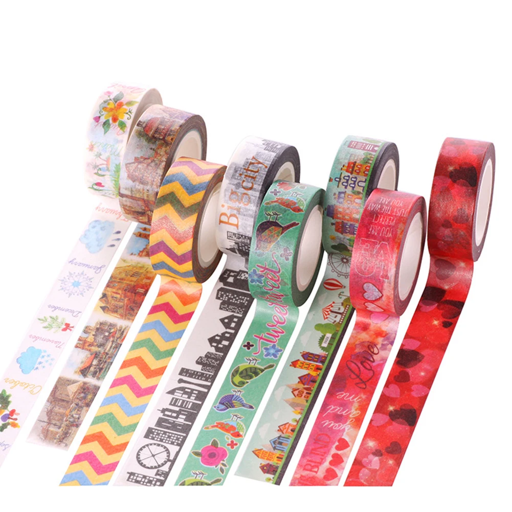 Детская Фантастическая мечта акварельные украшения Бумага васи лента DIY дневник