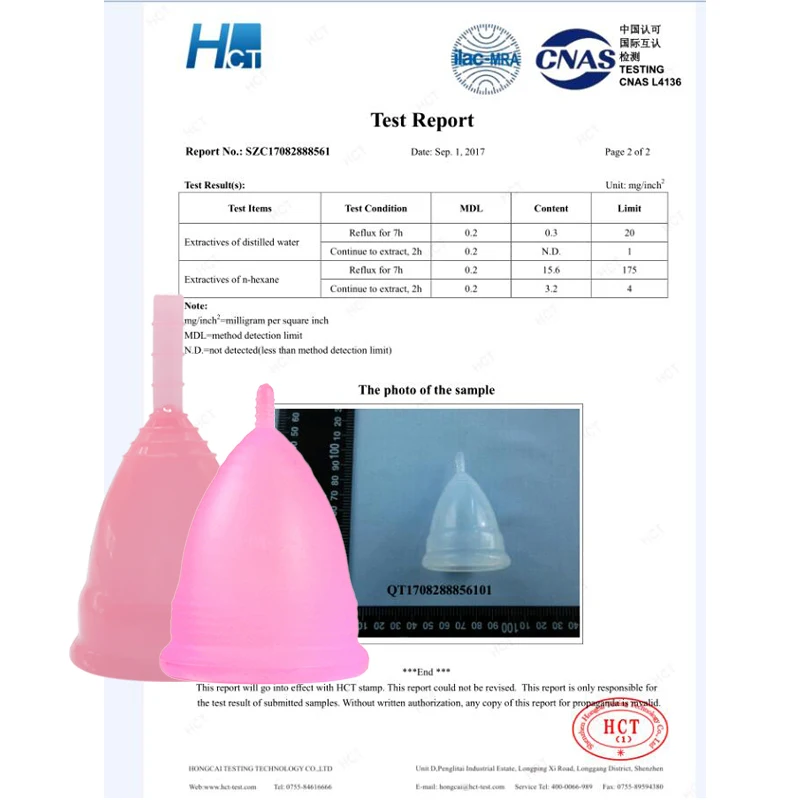 Медицинский силиконовый стерилизатор менструальной чаши Женская гигиена