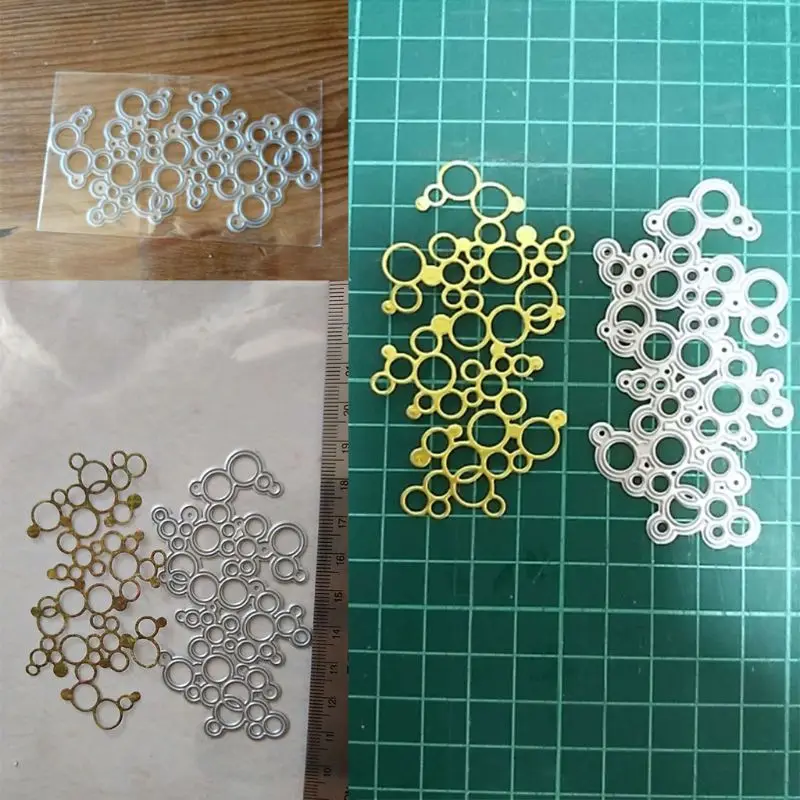 

Round Link DIY Metal Cutting Dies Stencil Scrapbooking Album Paper Card Crafts 95AA